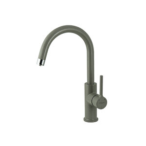 Изображение товара Смеситель для кухонной мойки Lemark Comfort LM3073PGS с подключением к фильтру, серый шёлк