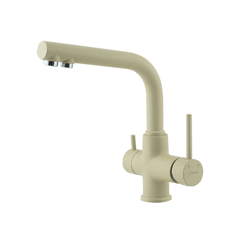 Изображение товара Смеситель для кухонной мойки Lemark Comfort LM3061PBG с подключением к фильтру