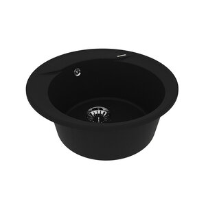 Изображение товара Кухонная мойка Lemark Sula 9910001 50 см искусственный камень антрацит