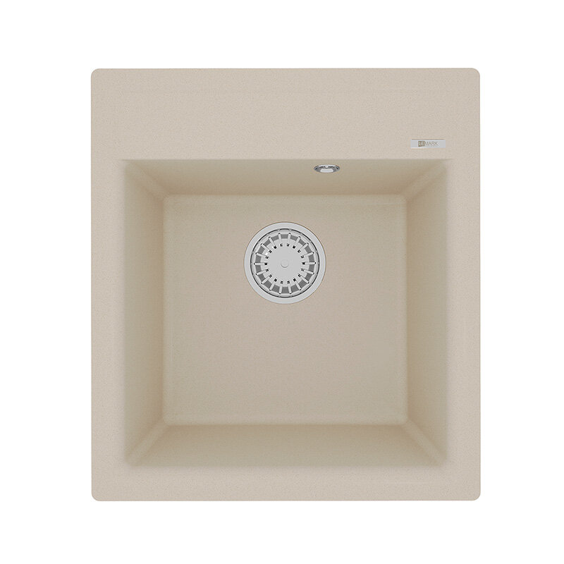 Изображение товара Кухонная мойка Lemark Hanka 45 см искусственный камень бежевый