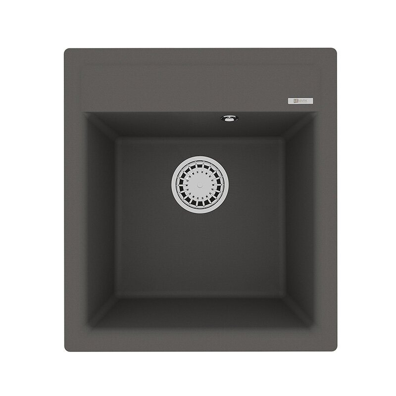 Изображение товара Кухонная мойка Lemark Hanka 9910011, 45 см, искусственный камень, серый шёлк Изображение товара Кухонная мойка Lemark Hanka 9910011, 45 см, искусственный камень, серый шёлк