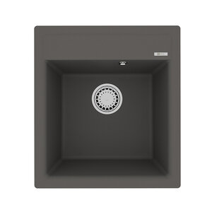 Изображение товара Кухонная мойка Lemark Hanka 9910011, 45 см, искусственный камень, серый шёлк