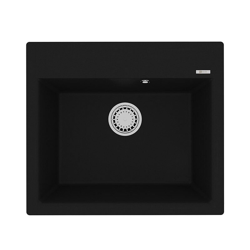 Изображение товара Кухонная мойка Lemark Hanka 9910013 57 см искусственный камень антрацит Изображение товара Кухонная мойка Lemark Hanka 9910013 57 см искусственный камень антрацит