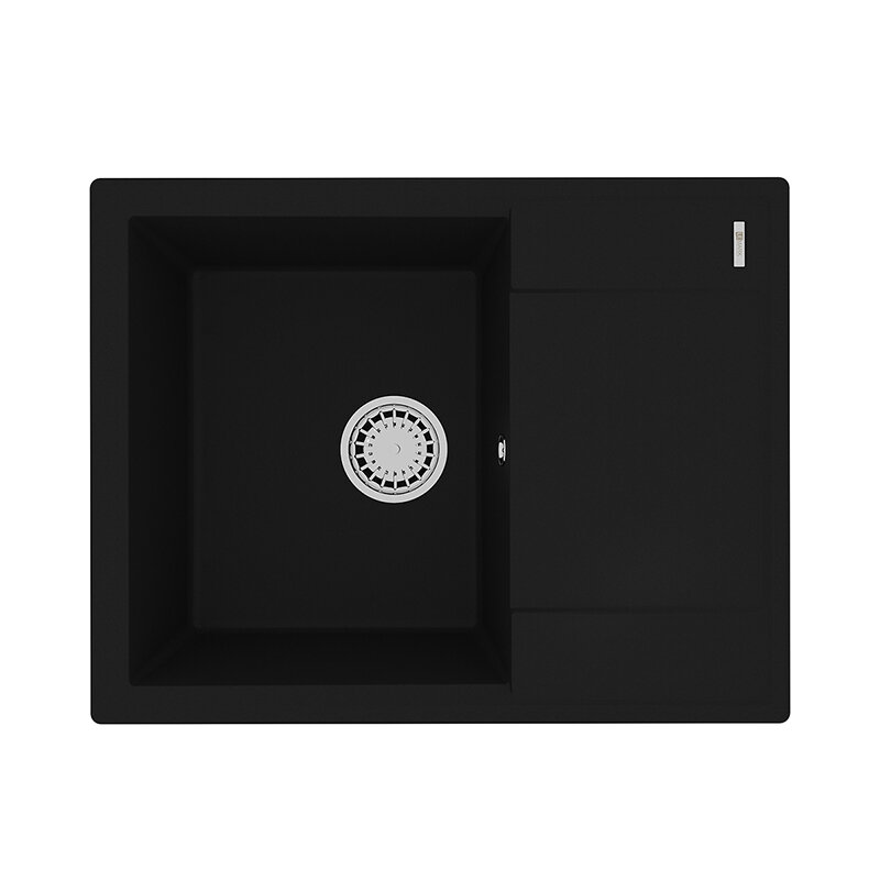 Изображение товара Кухонная мойка Lemark Imandra 9910019 64 см антрацит искусственный камень