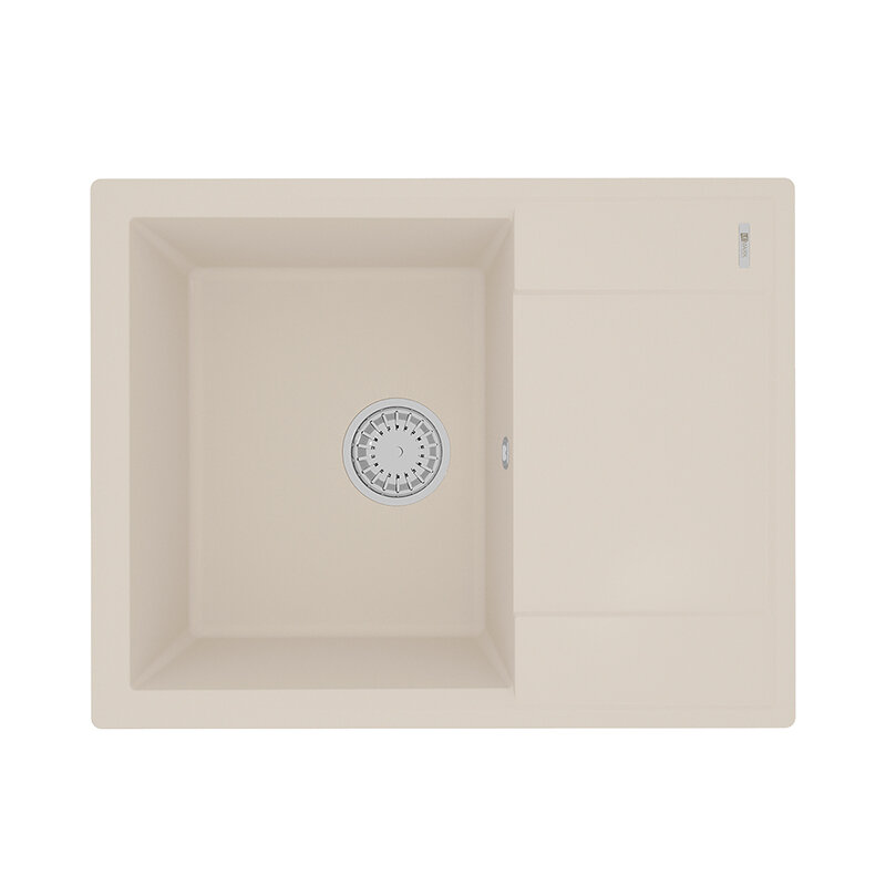 Изображение товара Кухонная мойка Lemark Imandra 9910024 Шампань с крылом, 64 см Изображение товара Кухонная мойка Lemark Imandra 9910024 Шампань с крылом, 64 см