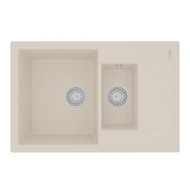 Изображение товара Кухонная мойка Lemark Ramza 9910042 кварцгранит шампань 76 см