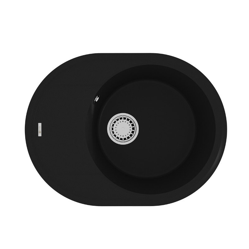 Изображение товара Кухонная мойка Lemark Lacha 9910049, 62 см, искусственный камень антрацит