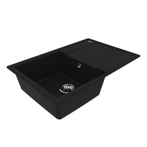 Изображение товара Кухонная мойка Lemark Imandra 9910025 76 см искусственный камень антрацит