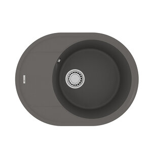 Изображение товара Кухонная мойка Lemark Lacha 9910053 62 см искусственный камень серый шёлк