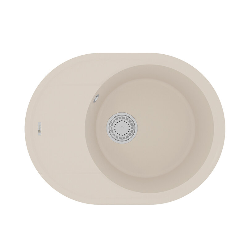 Изображение товара Кухонная мойка Lemark Lacha 9910054, 62 см, искусственный камень, шампань