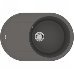 Изображение товара Кухонная мойка Lemark Lacha 9910059, 76 см, искусственный камень, серый шелк