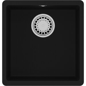 Изображение товара Кухонная мойка Lemark Sinara 400-U 9910061, 40 см, искусственный камень, цвет антрацит