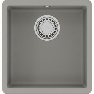 Изображение товара Кухонная мойка Lemark Sinara 400-U 9910063, 40 см, искусственный камень, грей