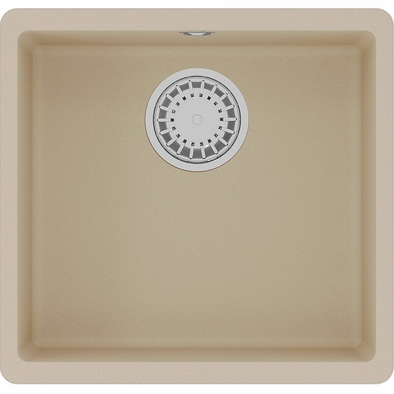 Изображение товара Кухонная мойка Lemark Sinara 440-U 9910068, 44 см, искусственный камень, цвет бежевый