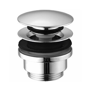 Изображение товара Донный клапан Gattoni Accessori 1510/00C0 для раковины, универсальный, click-clack, хром