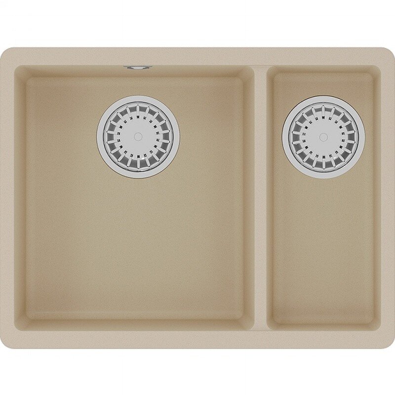 Изображение товара Кухонная мойка Lemark Sinara 550.2-U из искусственного кварцгранита, 55 см, бежевый