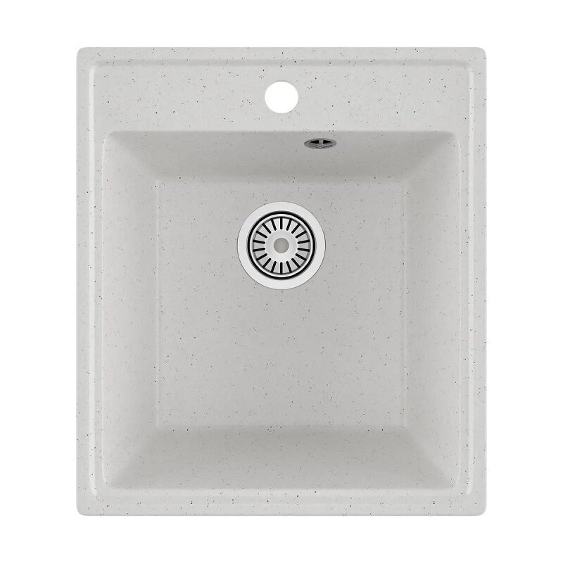Изображение товара Кухонная мойка Maretti Kitchen KT425-WH 42.5 см искусственный камень белый Изображение товара Кухонная мойка Maretti Kitchen KT425-WH 42.5 см искусственный камень белый