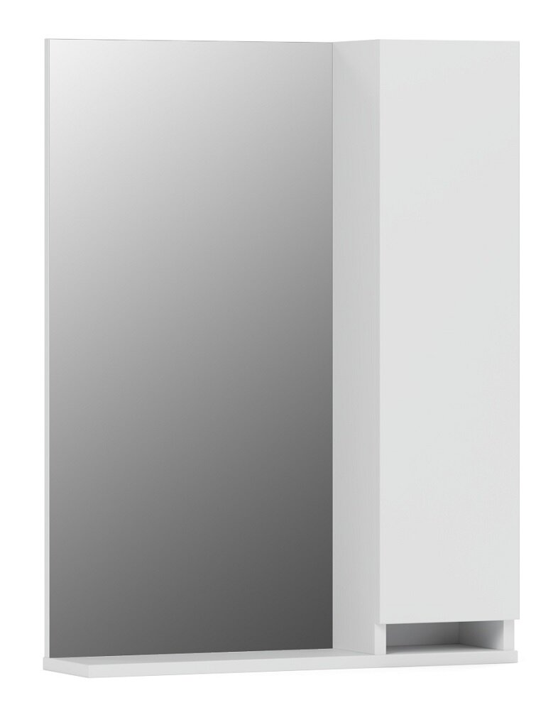 Изображение товара Зеркальный шкаф Belux Клермонт В 60 Ш Белый глянцевый