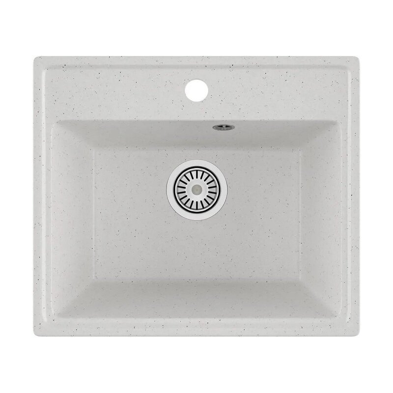 Изображение товара Кухонная мойка Maretti Kitchen KT490-WH 49 см из искусственного камня белая