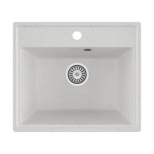 Изображение товара Кухонная мойка Maretti Kitchen KT490-WH, 49 см, искусственный камень, белый