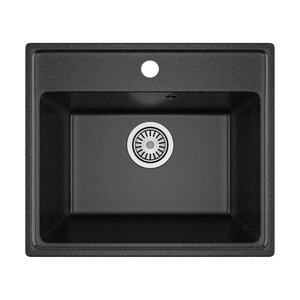 Изображение товара Кухонная мойка Maretti Kitchen KT490-BL, 49 см, искусственный камень, черный