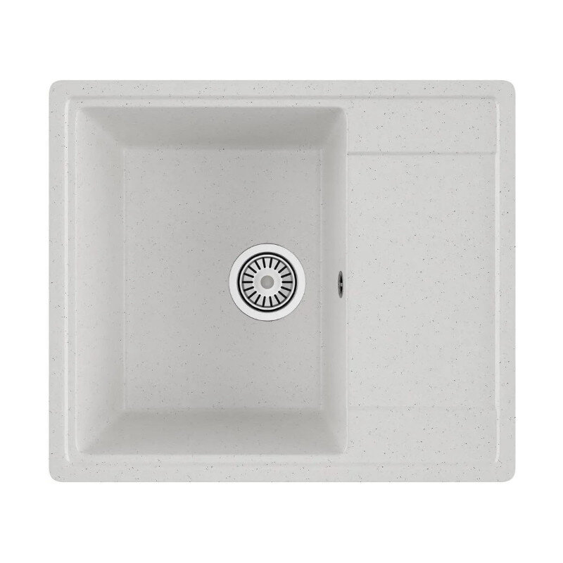 Изображение товара Кухонная мойка Maretti Kitchen KT575-WH 58 см из искусственного камня белая