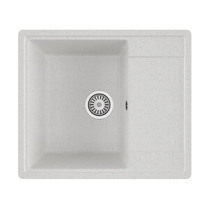Изображение товара Кухонная мойка Maretti Kitchen KT575-WH, 58 см, искусственный камень, белый