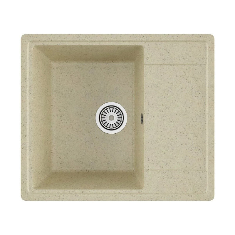 Изображение товара Кухонная мойка Maretti Kitchen KT575-BE, 58 см, искусственный камень, бежевый