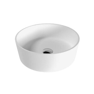 Изображение товара Раковина Whitecross Agate 701040040200, 40 см, искусственный камень, белая матовая