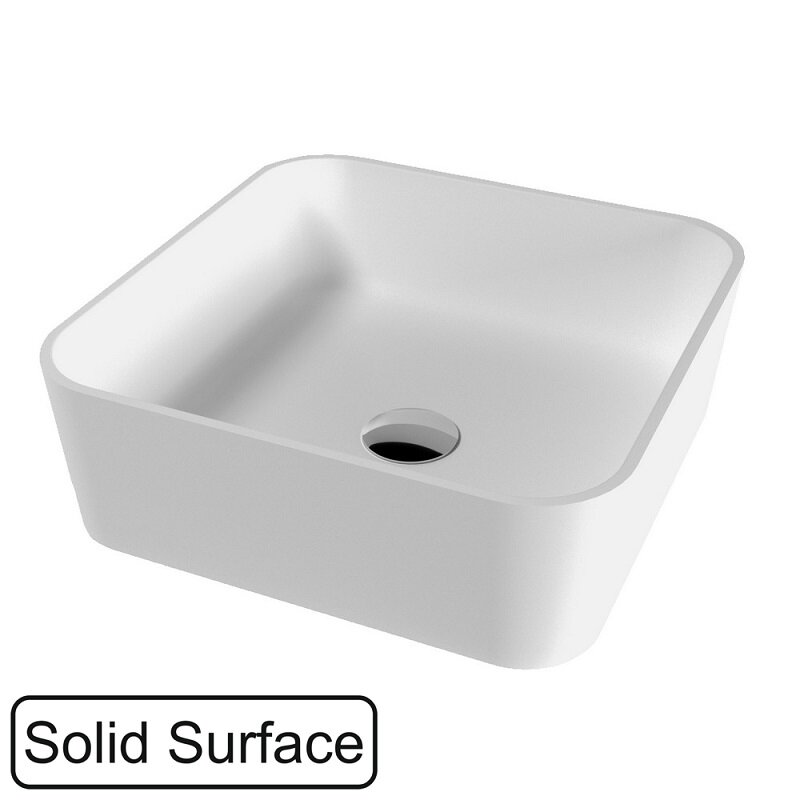 Изображение товара Раковина Whitecross Garnet 702040040200 40 см искусственный камень белая матовая