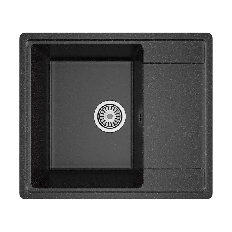 Изображение товара Кухонная мойка Maretti Kitchen KT575-BL из искусственного камня, черная, 58 см