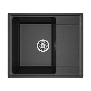 Изображение товара Кухонная мойка Maretti Kitchen KT575-BL из искусственного камня, черная, 58 см