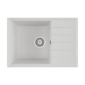 Изображение товара Кухонная мойка Maretti Kitchen KT600-WH, 60 см, искусственный камень, белый