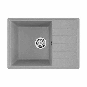 Изображение товара Кухонная мойка Maretti Kitchen KT600-GR, 60 см, искусственный камень, серый