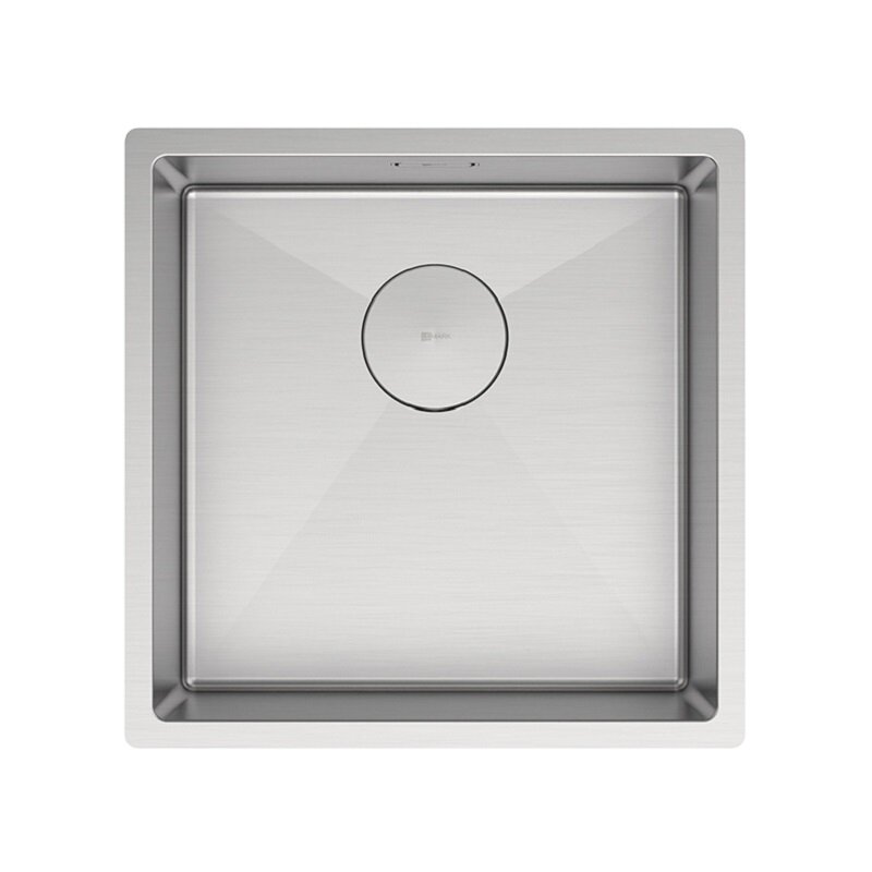 Изображение товара Кухонная мойка Lemark Olanga 44 см нержавеющая сталь квадратная