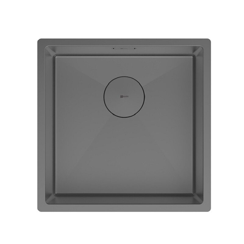 Изображение товара Кухонная мойка Lemark Olanga 440 9936123 нержавеющая сталь графит 44 см