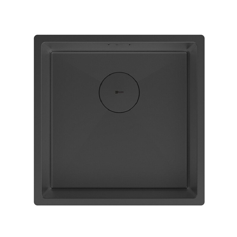 Изображение товара Кухонная мойка Lemark Olanga 440 9932124, 44 см, нержавеющая сталь, PVD-nano покрытие, черный матовый