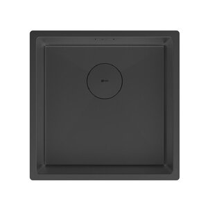 Изображение товара Кухонная мойка Lemark Olanga 440 9932124 из нержавеющей стали черный матовый