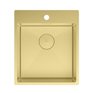 Изображение товара Кухонная мойка Lemark Janga 440 9938102, золото светлое, 44 см
