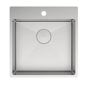 Изображение товара Кухонная мойка Lemark Janga 490 9937105 из нержавеющей стали 49 см