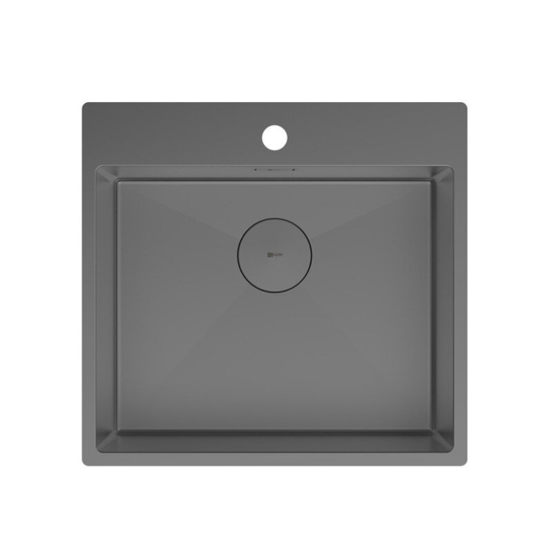 Изображение товара Кухонная мойка Lemark Джанга/Janga 540 9936111, 54 см, PVD-покрытие, нержавеющая сталь, графит Изображение товара Кухонная мойка Lemark Джанга/Janga 540 9936111, 54 см, PVD-покрытие, нержавеющая сталь, графит