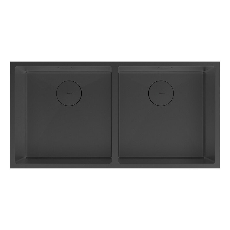 Изображение товара Кухонная мойка Lemark Proran 900 9932140, 86 см, нержавеющая сталь, черный матовый