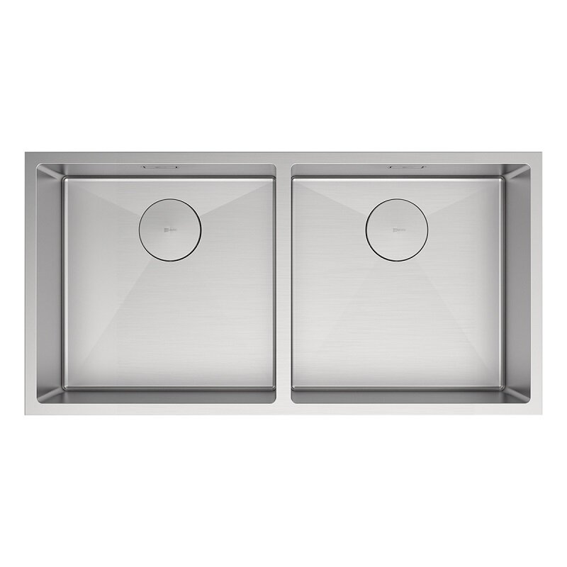 Изображение товара Кухонная мойка Lemark Proran 900 9937137 из нержавеющей стали, две чаши, 86 см