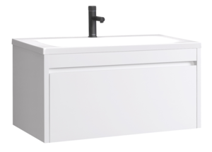 Изображение товара Тумба под раковину Belux Мадрид НП 90-01, 4810924265951, 90 см, подвесная, белый глянцевый