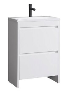 Изображение товара Тумба под раковину Belux Мадрид НП 60-02 60 см напольная белый глянец
