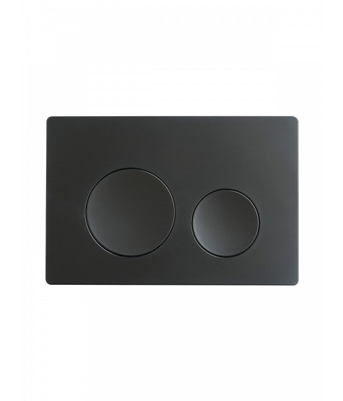 Изображение товара Клавиша смыва Agger APB0144 механическая черная матовая для унитаза