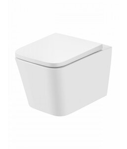 Изображение товара Подвесной унитаз Agger, AT08100, безободковый, крышка-сиденье микролифт, белый