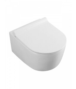 Изображение товара Подвесной унитаз Agger, AT05100, безободковый, крышка-сиденье микролифт, белый
