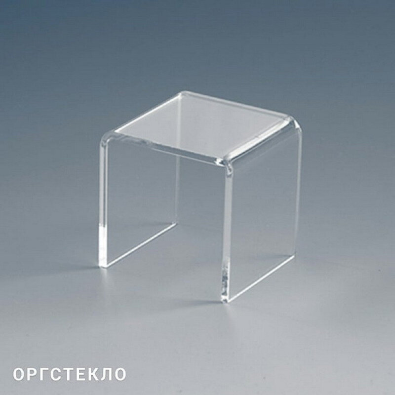 Изображение товара Табурет для ванны и душа AvaCan ST, прозрачный, устойчивый до 200 кг