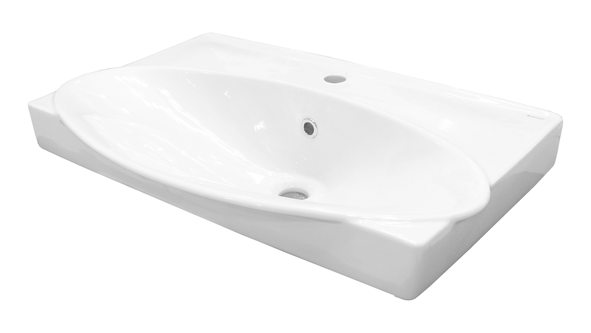 Изображение товара Раковина Керамин Санти, 4810531115946, 70 см, керамика, белый